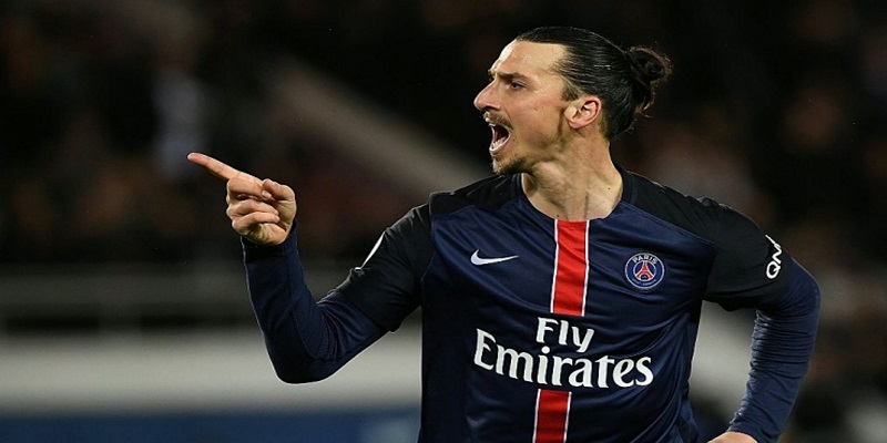 Zlatan Ibrahimovic cầu thủ tài năng xuất sắc chơi cho PSG